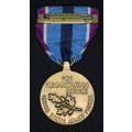 United States Armed Forces Humanitarian Service Medal, in original box with Ribbon, USA