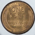 USA , 1947 D Lincoln Cent, BU Wheat Penny , Denver Mint, Uncirculated Gem Red