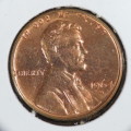USA , 1964 D Lincoln Cent, BU Memorial Penny , Denver Mint, Uncirculated Gem Red