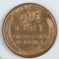 USA , 1951 D Lincoln Cent, BU Wheat Penny , Danver Mint, Uncirculated Gem Red