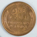 USA , 1953 D Lincoln Cent, BU Wheat Penny , Danver Mint, Uncirculated Gem Red