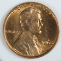 USA , 1965 Lincoln Cent, BU Memorial Penny , Philadelphia Mint, Uncirculated Gem Red