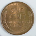 USA , 1948 D Lincoln Cent, BU Wheat Penny , Denver Mint, Uncirculated Gem Red