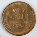 USA , 1953 S Lincoln Cent, BU Wheat Penny , San Francisco Mint, Uncirculated Gem Red