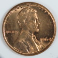 USA , 1964 Lincoln Cent, BU Memorial Penny , Philadelphia Mint, Uncirculated Gem Red