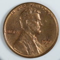 USA , 1961 D Lincoln Cent, BU Memorial Penny , Denver Mint, Uncirculated Gem Red