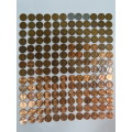 Complete Lincoln Cent PDS Set 1941 to 2009, 168 Coins including 1982 + 2009 Varieties