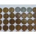 Complete Lincoln Cent PDS Set 1941 to 2009, 168 Coins including 1982 + 2009 Varieties