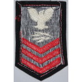 United States Navy Petty Officer 1st Class Rank Insignia Patch E6, Information Systems Technician