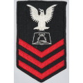 United States Navy Petty Officer 1st Class Rank Insignia Patch E6, Culinary Specialist