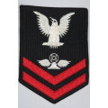 United States Navy Petty Officer 2nd Class Rank Insignia Patch E5, Air Traffic Controller
