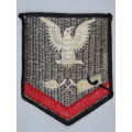 United States Navy Petty Officer 3rd Class Rank Insignia Patch E4, Aviation Structural Mechanic