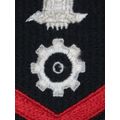 United States Navy Petty Officer 3rd Class Rank Insignia Patch E4, Engineman