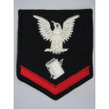 United States Navy Petty Officer 3rd Class Rank Insignia Patch E4, Personnel Specialist