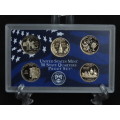 USA , 2000 Complete Statehood Quarters Proof set, 5 coin Set