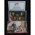 USA , 2007 Complete Presidential Dollar Coin Proof set, 5 coin Set
