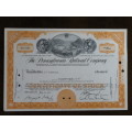 Pennsylvania Railroad Company, Stock Certificate, 1965, 36 Shares