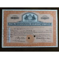 Pennsylvania Railroad Company, Stock Certificate, 1951 , 5 Shares