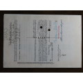 Pennsylvania Railroad Company, Stock Certificate, 1951 , 5 Shares