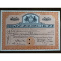 Pennsylvania Railroad Company, Stock Certificate, 1952 , 10