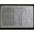 Erie Lackawanna Railroad Company, Stock Certificate, 1965, 10 Shares