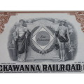 Erie Lackawanna Railroad Company, Stock Certificate, 1965, 50 Shares