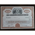 Erie Lackawanna Railroad Company, Stock Certificate, 1966, 50 Shares