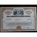 Erie Lackawanna Railroad Company, Stock Certificate, 1966, 75 Shares