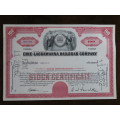 Erie Lackawanna Railroad Company, Stock Certificate, 1961 , 100 Shares