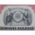 Erie Lackawanna Railroad Company, Stock Certificate, 1962 , 100 Shares