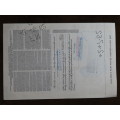 Erie Lackawanna Railroad Company, Stock Certificate, 1961 , 100 Shares to LF Rothschild