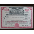 Pan American World Airways, Stock Certificate, 1975 , 100 Shares