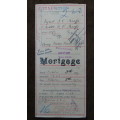 1899 Mortgage Indenture with Seal, Hand Written, New York City - damaged