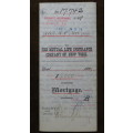 1889 Mortgage Indenture with Seal, Hand Written, New York City