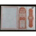 1898 New York Central and Hudson River Railroad, $1000 Gold Bond Certificate 16290