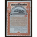 1898 New York Central and Hudson River Railroad, $1000 Gold Bond Certificate 7780