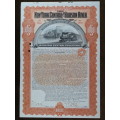 1898 New York Central and Hudson River Railroad, $1000 Gold Bond Certificate 7782