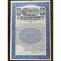 1921 New York Central Railroad Company, $1000 Bond Certificate M14704