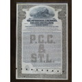 1925 Pittsburgh Cincinati Chicago and St Louis Railroad Company, $1000 Gold Bond Certificate 23174