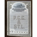 1925 Pittsburgh Cincinati Chicago and St Louis Railroad Company, $1000 Gold Bond Certificate 17222