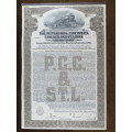 1925 Pittsburgh Cincinati Chicago and St Louis Railroad Company, $1000 Gold Bond Certificate 21107