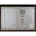 1925 Pittsburgh Cincinati Chicago and St Louis Railroad Company, $1000 Gold Bond Certificate 23759