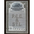 1925 Pittsburgh Cincinati Chicago and St Louis Railroad Company, $1000 Gold Bond Certificate 17223