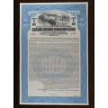 1927 Cleveland Cincinnati Chicago and St Louis Railway Company, $1000 Bond Certificate M35233