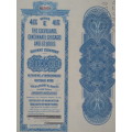 1927 Cleveland Cincinnati Chicago and St Louis Railway Company, $1000 Bond Certificate M37979