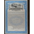 1927 Cleveland Cincinnati Chicago and St Louis Railway Company, $1000 Bond Certificate M40762