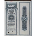 1902 The Michigan Central Railroad Company, $1000 Gold Bond Certificate 5940