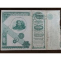 1885 West Shore Railroad Company, $1000 Bond Certificate 36629