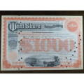 1927 West Shore Railroad Company, $1000 Bond Certificate M48630