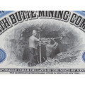 1929 North Butte Mining Company, Stock Certificate, 50 Shares , F10210